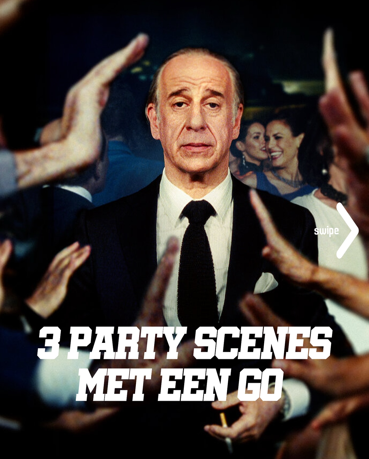 Beeld 1 van 4 bij 3 party scenes met een GO